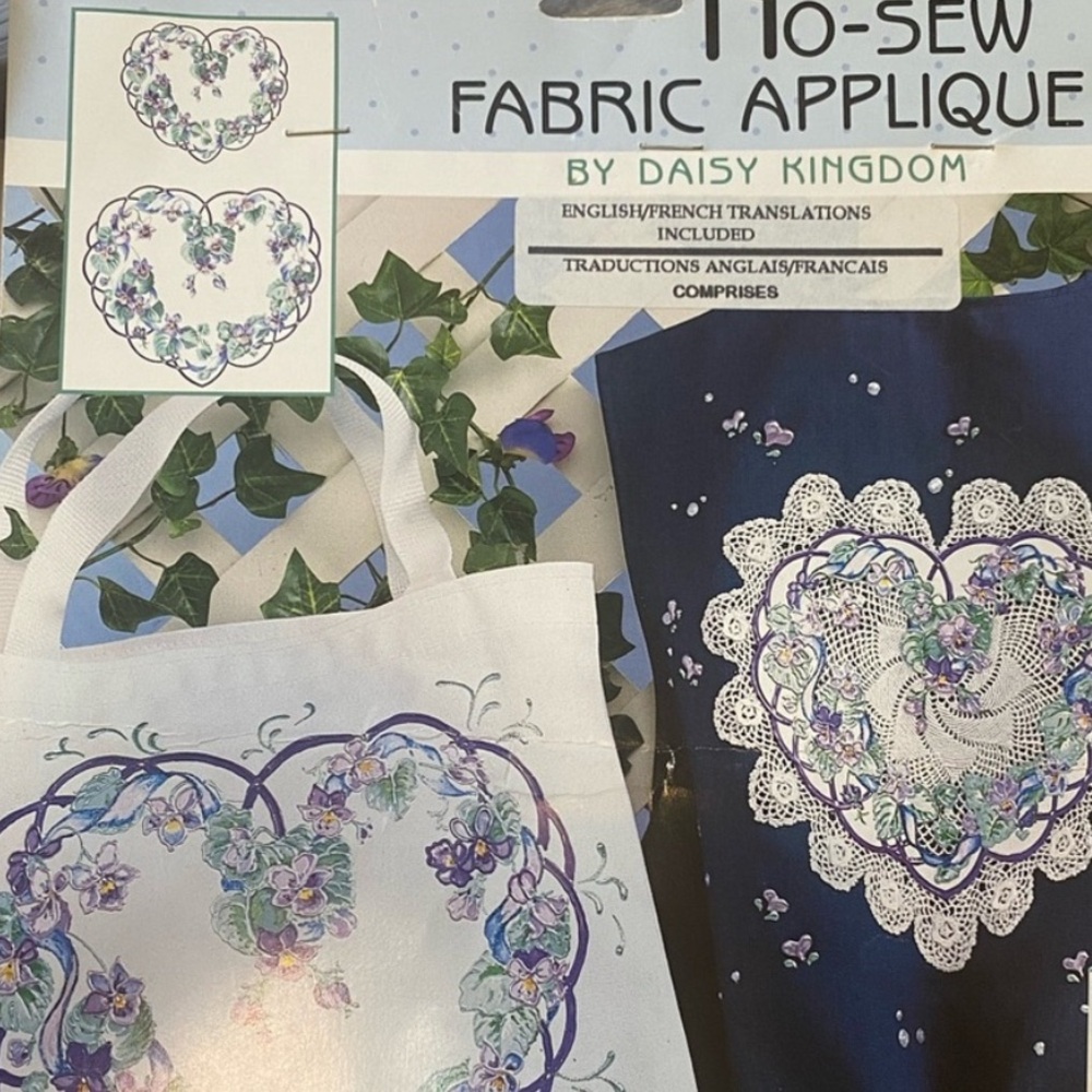 3x Daisy Kingdom Applique Kit fabric quilting crafts